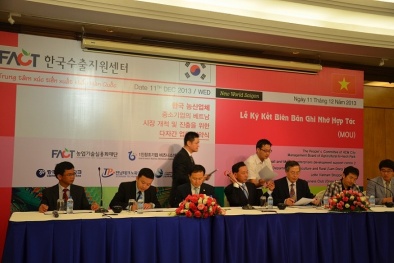Thúc đẩy hợp tác nông nghiệp công nghệ cao với Hàn Quốc